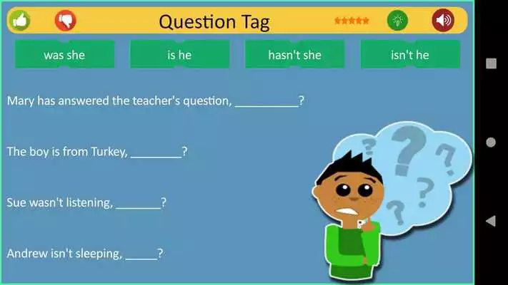 Play Fill the blanks.