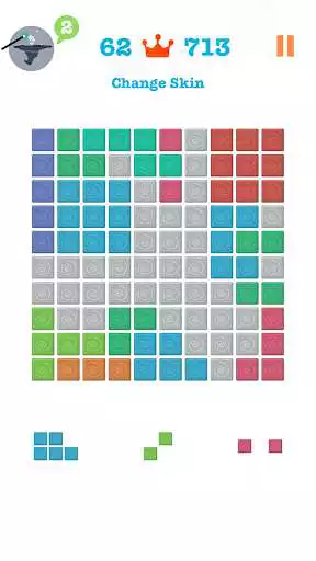 Play Fill The Grid: Block Puzzle as an online game Fill The Grid: Block Puzzle with UptoPlay