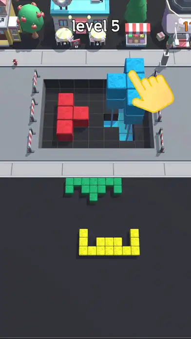 Play Fill the Hole 3D as an online game Fill the Hole 3D with UptoPlay