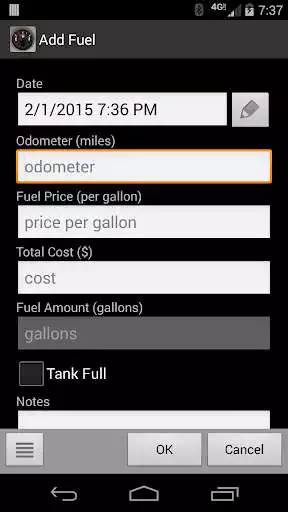 Play FillUp - Gas Mileage Log as an online game FillUp - Gas Mileage Log with UptoPlay