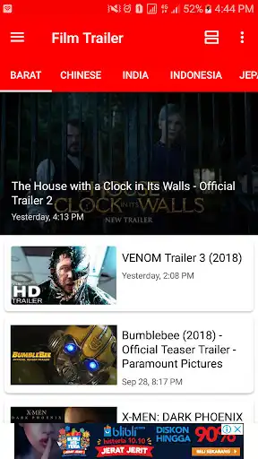 Play Film Trailer Terbaru & Terlengkap di Indonesia  and enjoy Film Trailer Terbaru & Terlengkap di Indonesia with UptoPlay