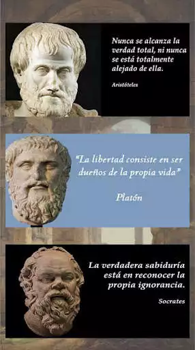 Play Filosofos griegos frases  and enjoy Filosofos griegos frases with UptoPlay