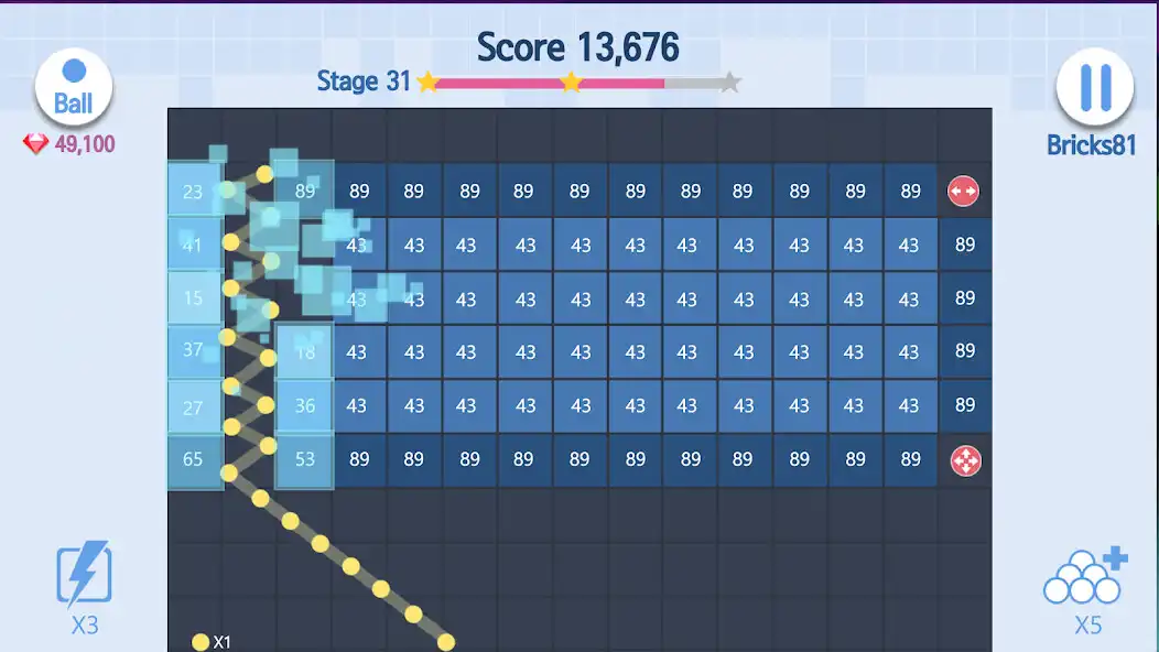 Play Final Bricks Breaker as an online game Final Bricks Breaker with UptoPlay