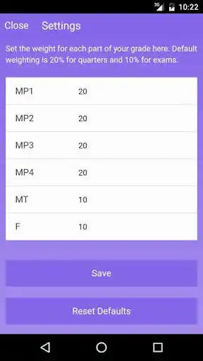 Play Final Grade Calculator as an online game Final Grade Calculator with UptoPlay