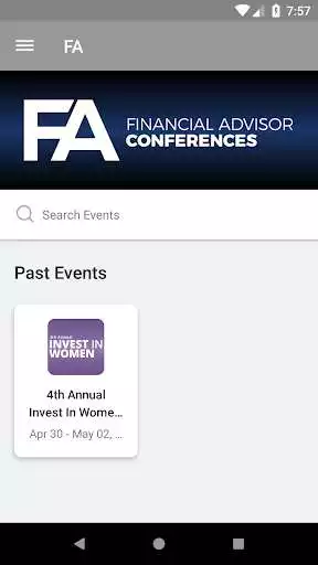 Play Financial Advisor Conferences