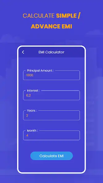 Play Financial Calculator Pro - EMI, SIP, FD, RD, PPF as an online game Financial Calculator Pro - EMI, SIP, FD, RD, PPF with UptoPlay