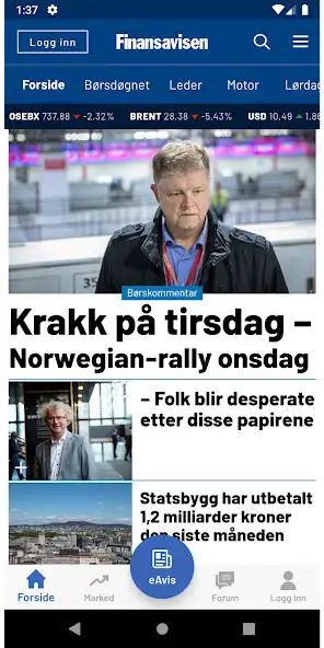 Play Finansavisen  and enjoy Finansavisen with UptoPlay