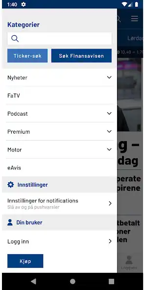 Play Finansavisen as an online game Finansavisen with UptoPlay
