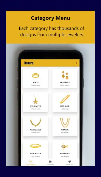 Play Finaura®  - Gold Jewellery Finder as an online game Finaura®  - Gold Jewellery Finder with UptoPlay