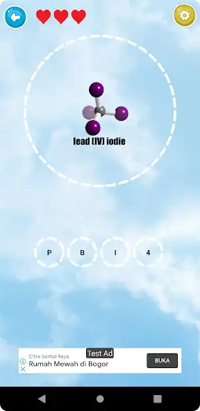 Play Find Chemical Element as an online game Find Chemical Element with UptoPlay