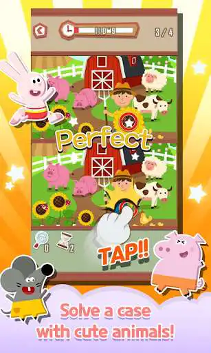 Play Find Difference:animal holmes (OFFLINE) as an online game Find Difference:animal holmes (OFFLINE) with UptoPlay