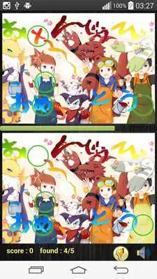 Play Find Difference Cartoon Game