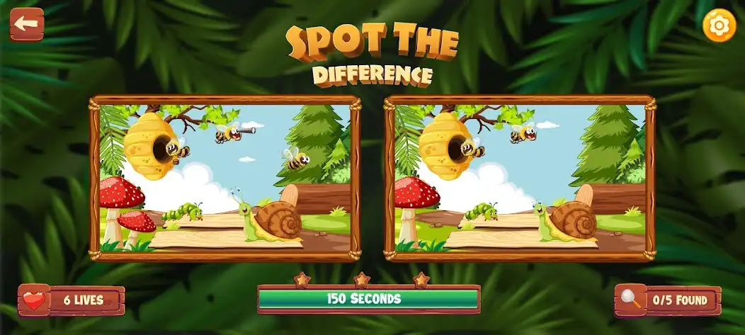 Play Find difference for Kids as an online game Find difference for Kids with UptoPlay