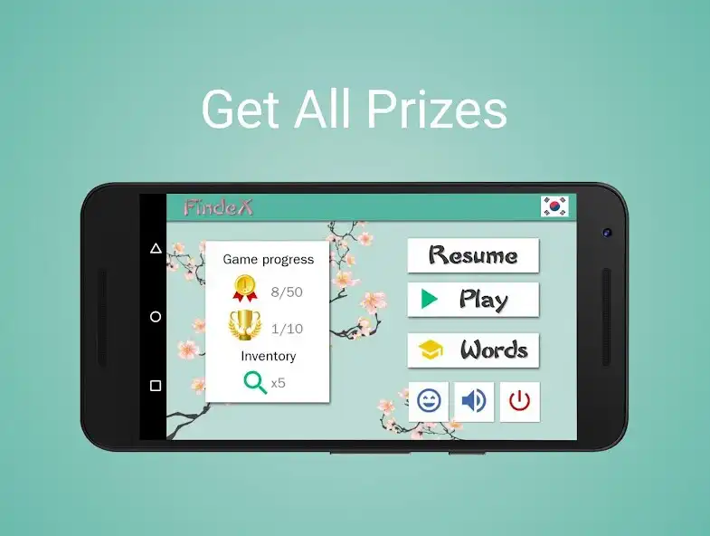 Play Findex: Korean Words Search as an online game Findex: Korean Words Search with UptoPlay