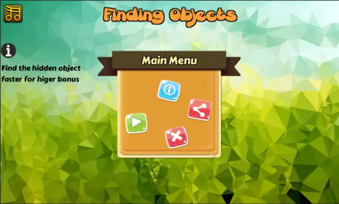 Play Finding Objects