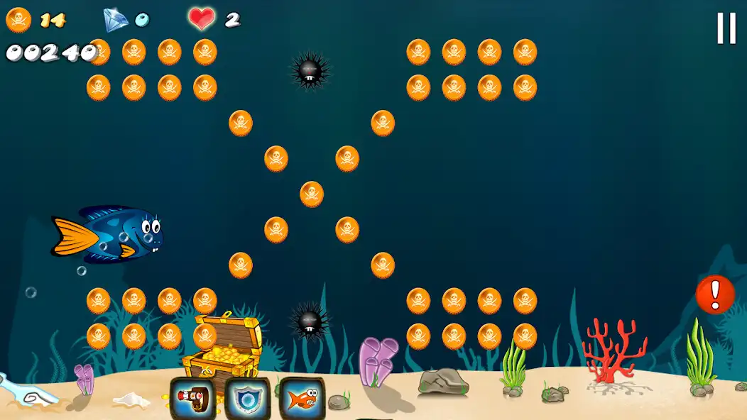 Play Finding Underwater Treasures as an online game Finding Underwater Treasures with UptoPlay