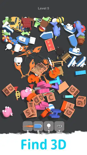 Play Find it 3D - Calm Finding  and enjoy Find it 3D - Calm Finding with UptoPlay