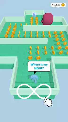 Play Find my Head! as an online game Find my Head! with UptoPlay