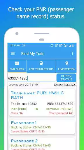Play Find My Train: Indian Railway Train Status - IRCTC as an online game Find My Train: Indian Railway Train Status - IRCTC with UptoPlay
