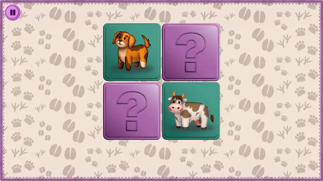 Play Find Pair: Animals as an online game Find Pair: Animals with UptoPlay