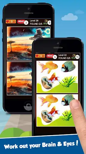 Play Find Spot The Difference #14 as an online game Find Spot The Difference #14 with UptoPlay