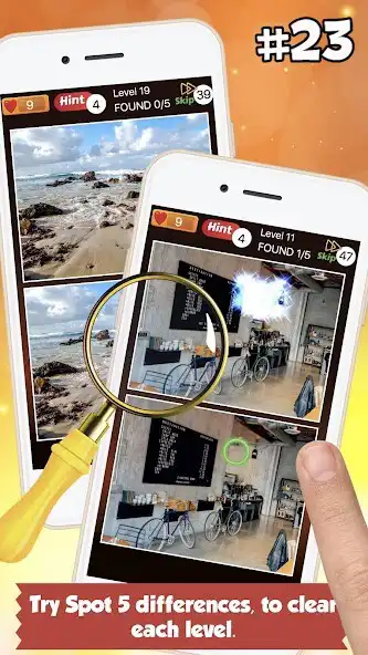 Play Find Spot The Difference #23 ? as an online game Find Spot The Difference #23 ? with UptoPlay