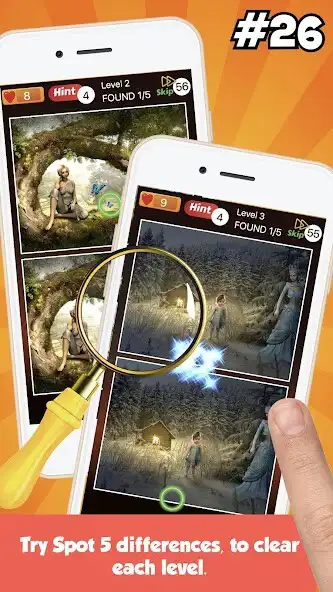 Play Find Spot The Difference #26 as an online game Find Spot The Difference #26 with UptoPlay