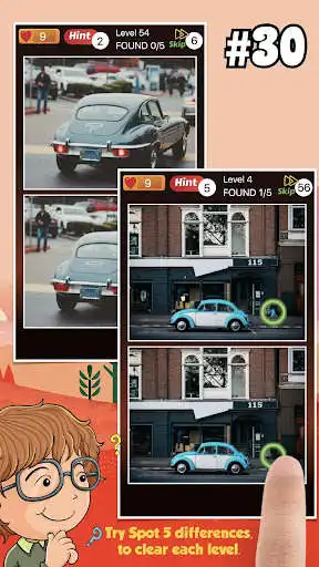 Play Find Spot The Difference #30 as an online game Find Spot The Difference #30 with UptoPlay