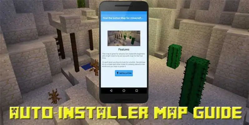 Play Find the button map for Minecraft PE