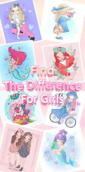 Play Find the Difference Games Girl  and enjoy Find the Difference Games Girl with UptoPlay