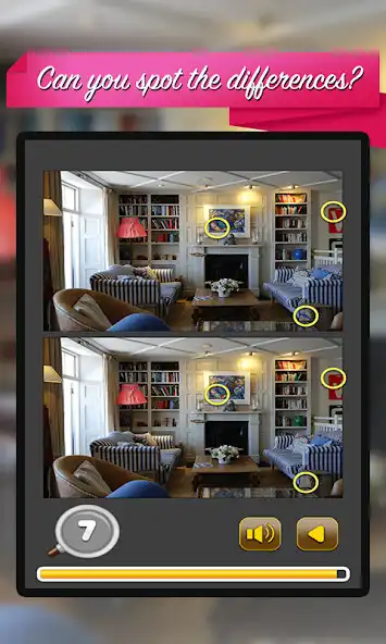 Play Find the Difference : Rooms  Interiors *Free Game  and enjoy Find the Difference : Rooms  Interiors *Free Game with UptoPlay