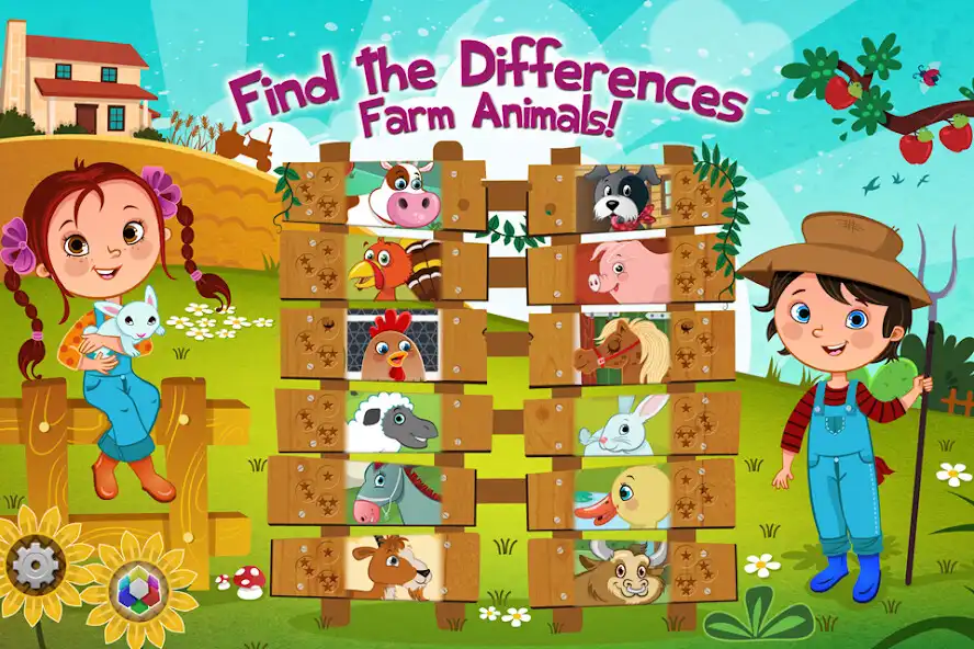 Play Find the Differences - Animals  and enjoy Find the Differences - Animals with UptoPlay