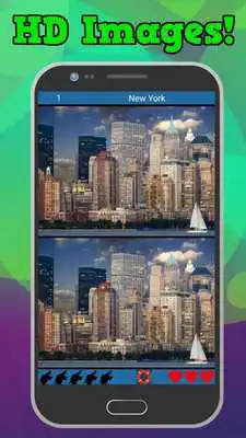 Play Find the differences - Discover USA with Pushek