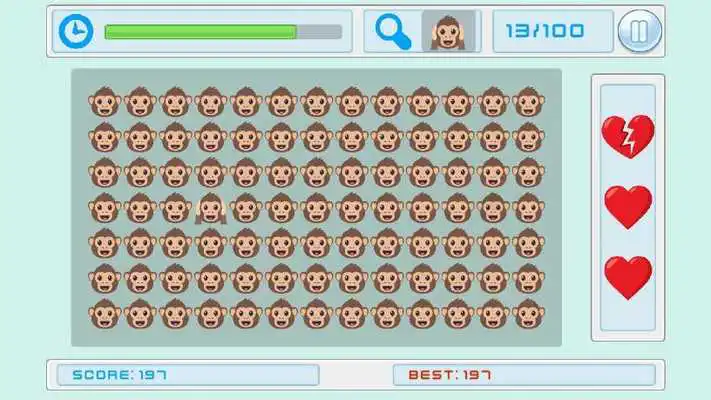 Play Find the different Emoji