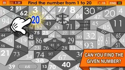 Play Find The Numbers 1 to 100  and enjoy Find The Numbers 1 to 100 with UptoPlay