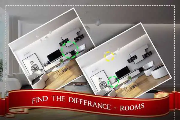 Play Find the Rooms 2 Differences - 300 levels Game