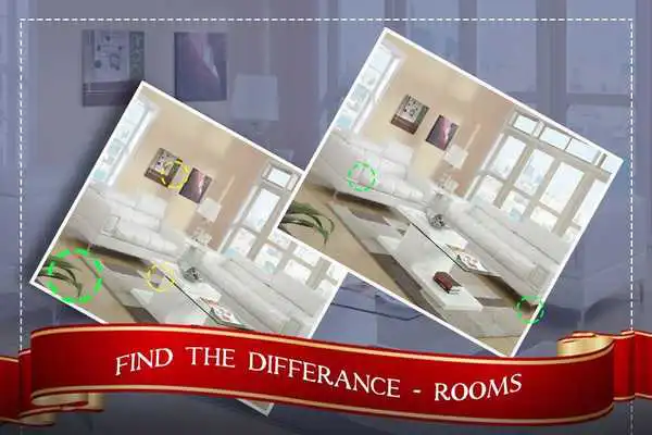 Play Find the Rooms 2 Differences - 300 levels Game