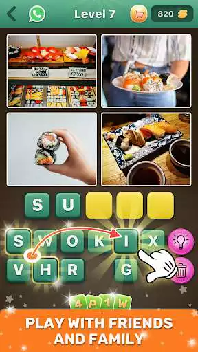 Play Find the Word in Pics as an online game Find the Word in Pics with UptoPlay