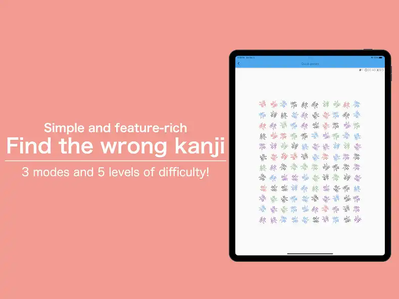 Play Find the wrong kanji as an online game Find the wrong kanji with UptoPlay