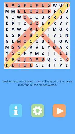 Play Find Word Puzzle as an online game Find Word Puzzle with UptoPlay