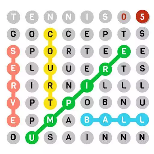 Play Find Words from Sports Vol. 1