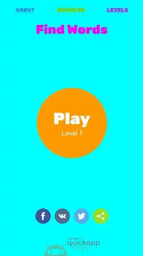 Play Find Words Game  and enjoy Find Words Game with UptoPlay