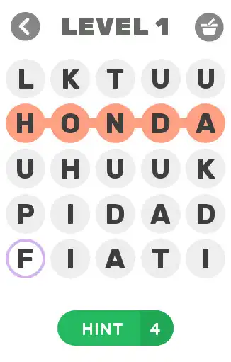 Play Find Words @ Popular Car Brand  and enjoy Find Words @ Popular Car Brand with UptoPlay