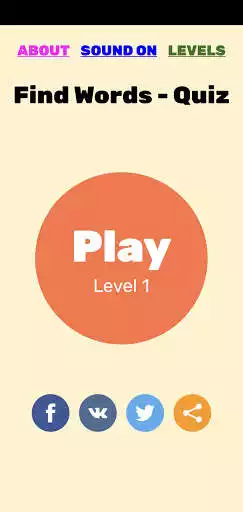 Play Find Words - Quiz  and enjoy Find Words - Quiz with UptoPlay