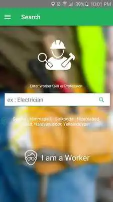 Play FindWorker -Hire nearby worker