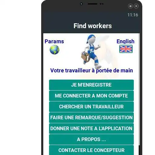 Play Find workers v1.0 APK