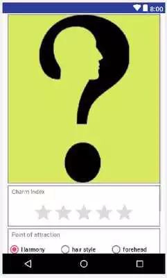 Play find your faces charm * Attraction index * charm
