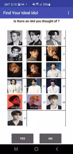 Play Find Your Ideal Idol as an online game Find Your Ideal Idol with UptoPlay