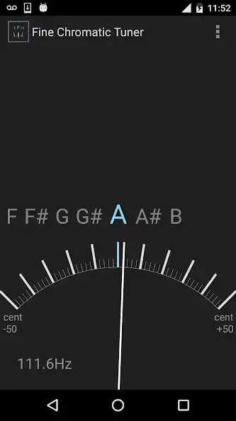 Play Fine Chromatic Tuner as an online game Fine Chromatic Tuner with UptoPlay