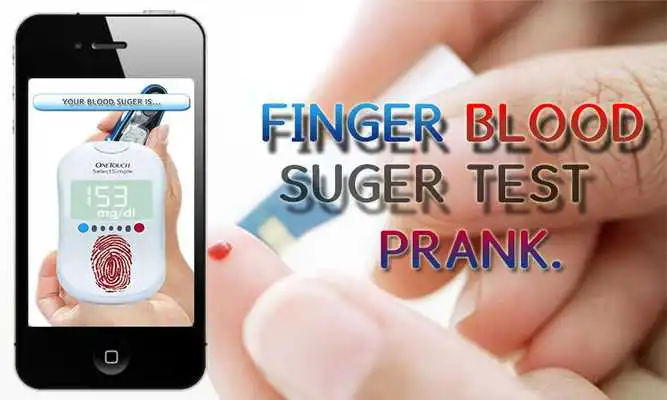 Play Finger Blood Sugar Test Prank